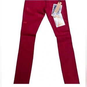Nwt JAPANESE IMPORTED FROM AUSTRALIA DENIM Ksubi red rare 27